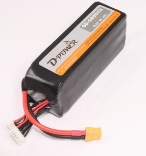D-Power SD-5800 5S Lipo (18,5V) 45C - mit XT-60 Stecker