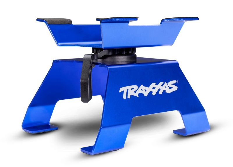 Auto-Stand Aluminium 1/10-1/8 Blau