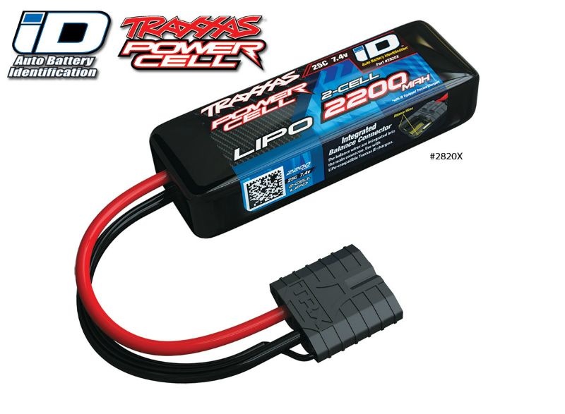 TRAXXAS LiPo Akku 2200mAh 7.4V 2-Zellen 25C