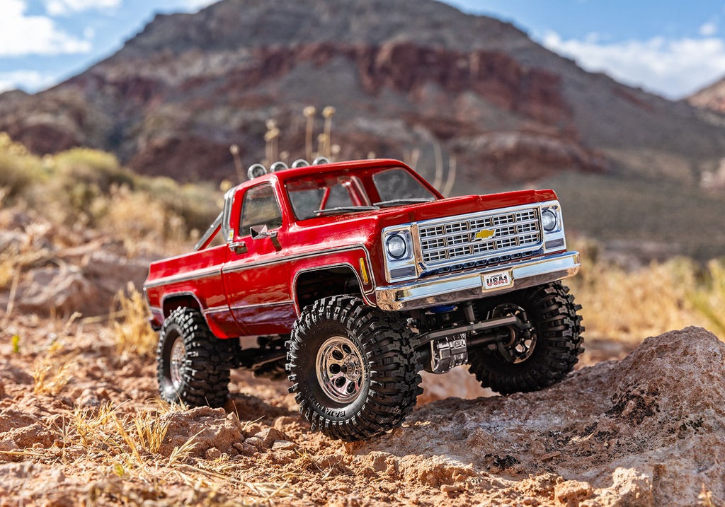 TRX-4m Chevrolet K10 Lifted Rot 1/18 Crawler RTR