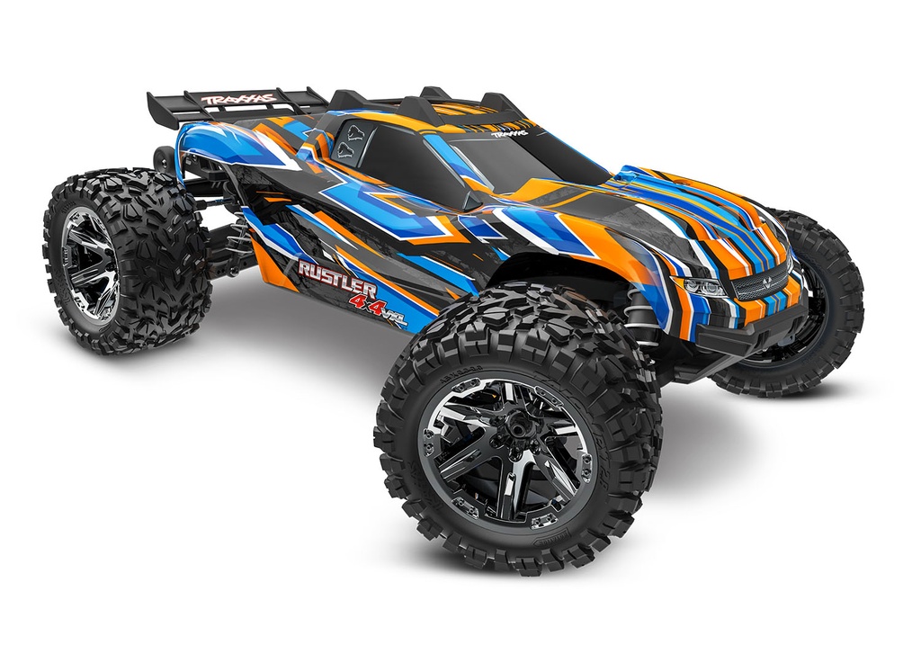 TRAXXAS Rustler 4X4 VXL HD Orange 1/10 Stadium-Truck RTR