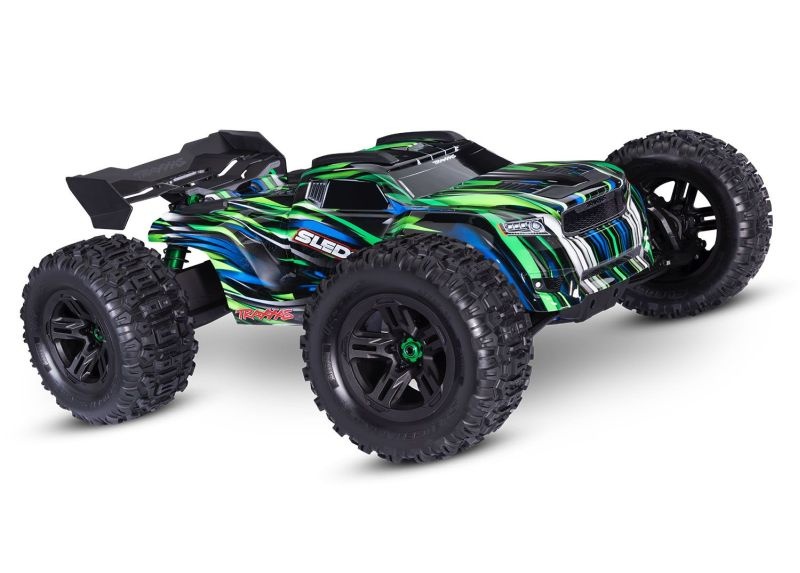 SLEDGE 1/8 Brushless Monster Truck 4x4 - Belted Grün