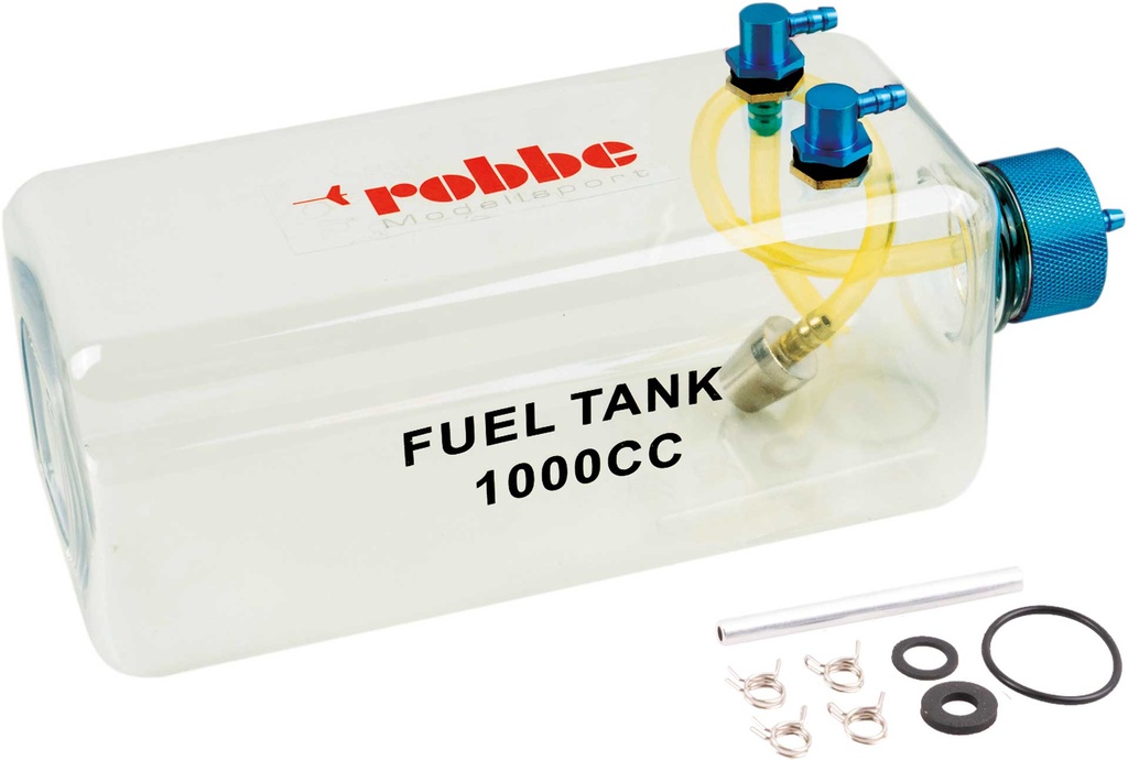 Robbe Modellsport Benzin Tank 1000ml mit Alu-Verschluss