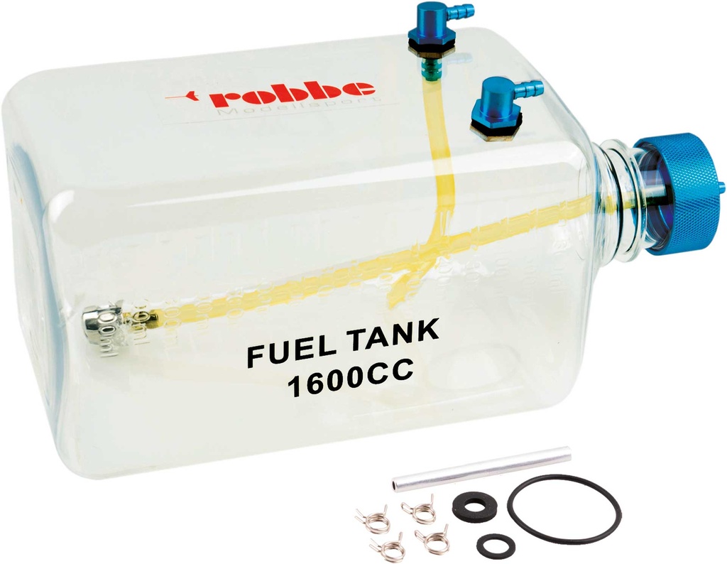 Robbe Modellsport Benzin Tank 1600ml mit Alu-Verschluss