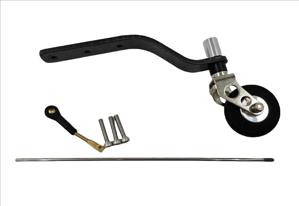 Robbe Modellsport Heckfahrwerk Carbon mit Rad Ø 33mm 50-63cc