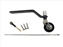 Robbe Modellsport Heckfahrwerk Carbon mit Rad Ø 27mm 20-40cc