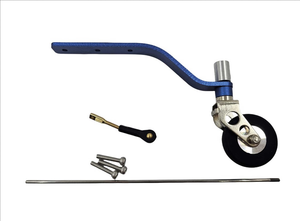 Robbe Modellsport Heckfahrwerk Aluminium mit Rad Ø 36mm 50-63cc
