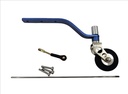 Robbe Modellsport Heckfahrwerk Aluminium mit Rad Ø 36mm 50-63cc