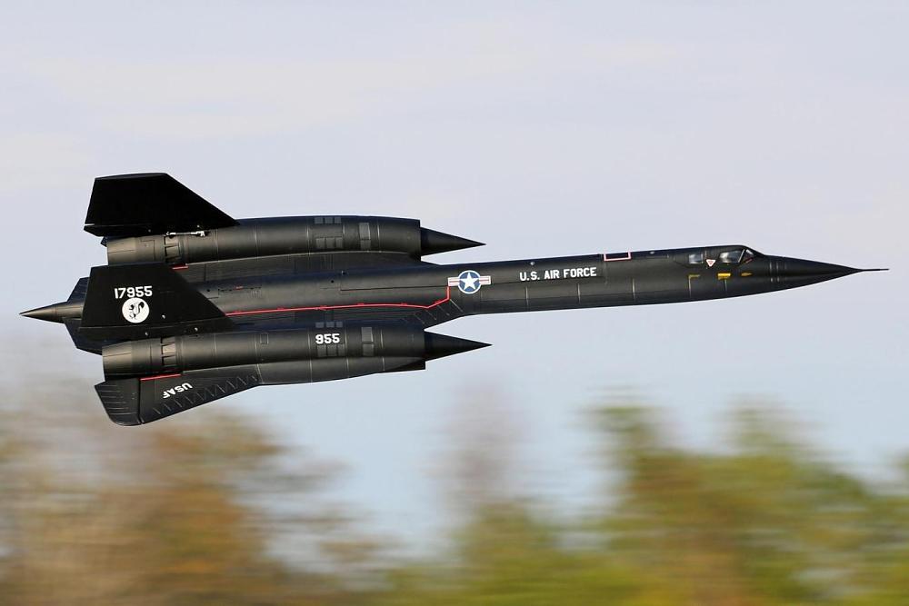 Freewing SR-71 Blackbird Twin 70mm EDF Jet mit Gyro - PNP