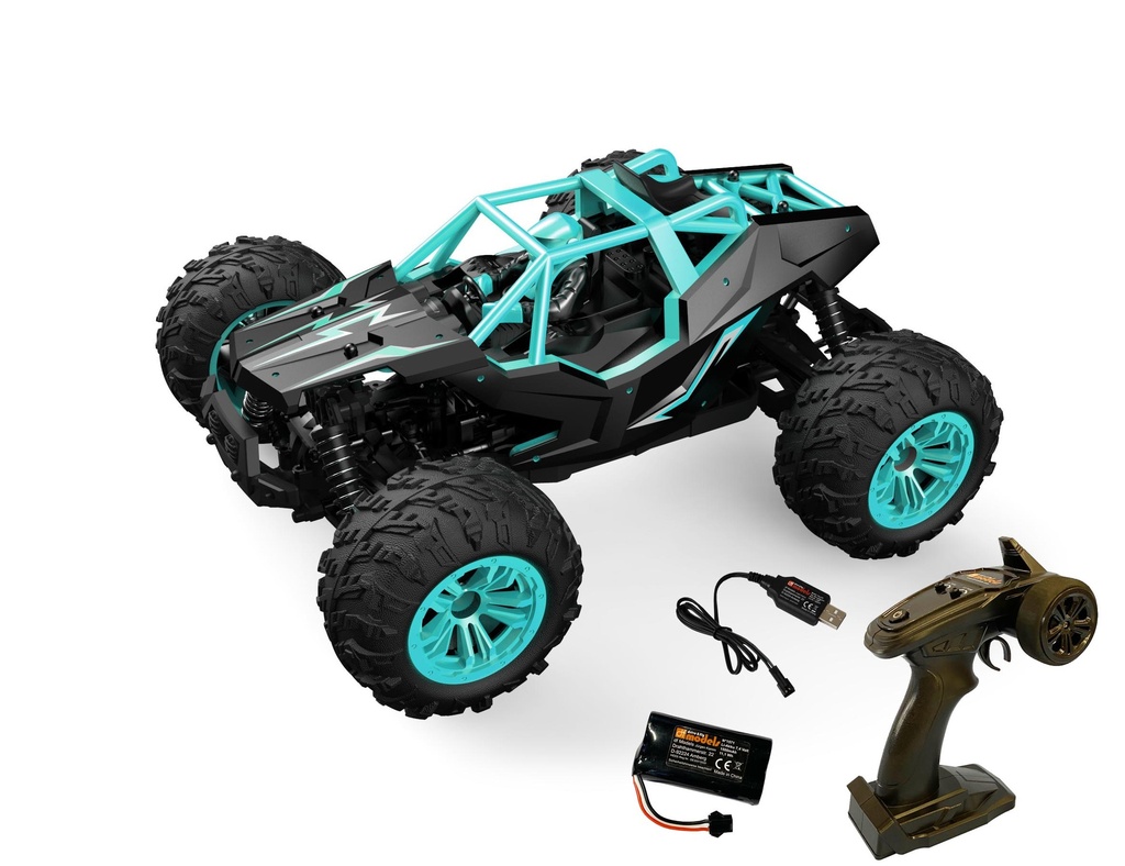 DF-Fun-Racer 1:14 - 4WD RTR - Türkis