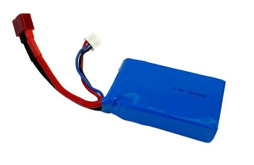 LiPo Akku 2S - 7,4 Volt - 1500mAh - T-Plug