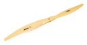 Fiala 2-Blatt 18x6 Elektro E3 Holzpropeller - natur Pusher/links