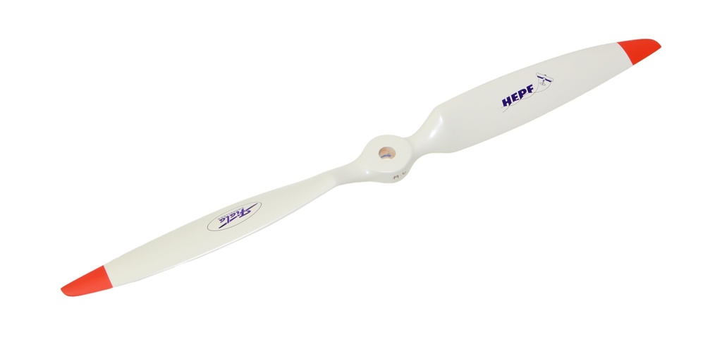 Fiala 2-Blatt 22x6 Elektro Holzpropeller - weiss