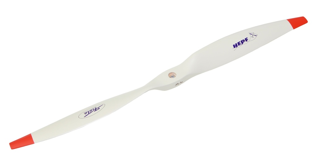 Fiala 2-Blatt 27x16 Elektro E3 Holzpropeller - weiss