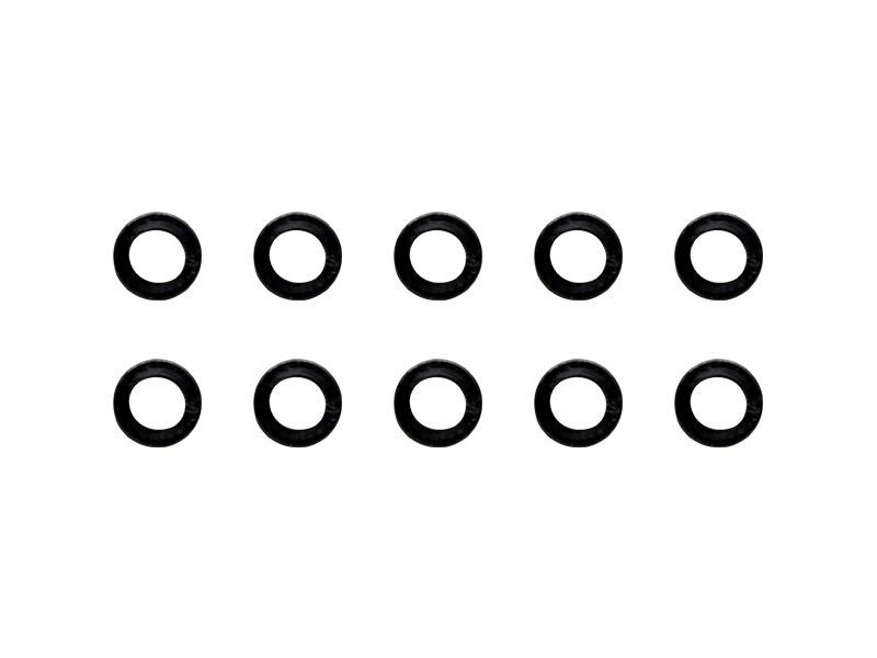 Alu Shims 3 x 5 x 1 Black (10)