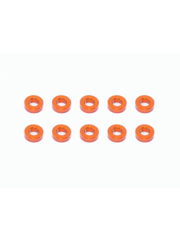 Alu Shims 3X6X2-Orange (10)