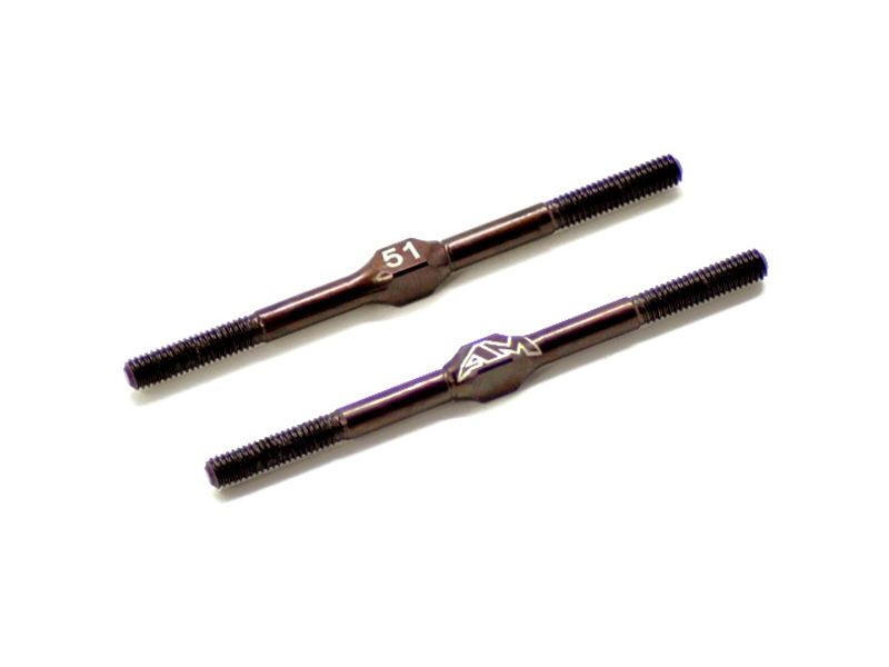 Spring Steel Turnbuckle 3mm X 51mm (2)  (2)