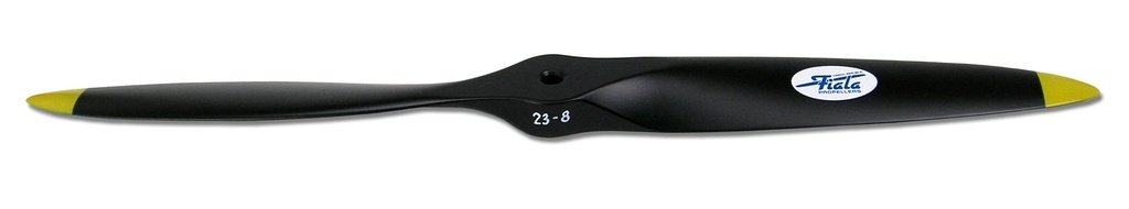 Fiala 2-Blatt 13x6 Verbrenner Holzpropeller - schwarz