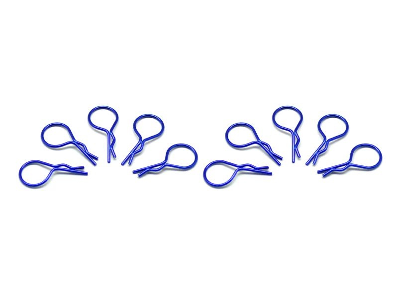 big body clip 1/10 - metallic blue  (10)