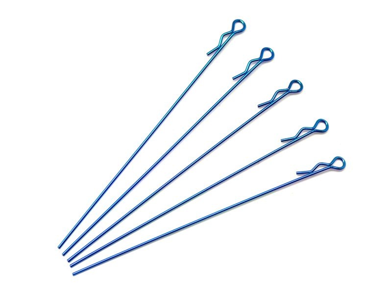 extra long body clip 1/10 - metallic blue (5)