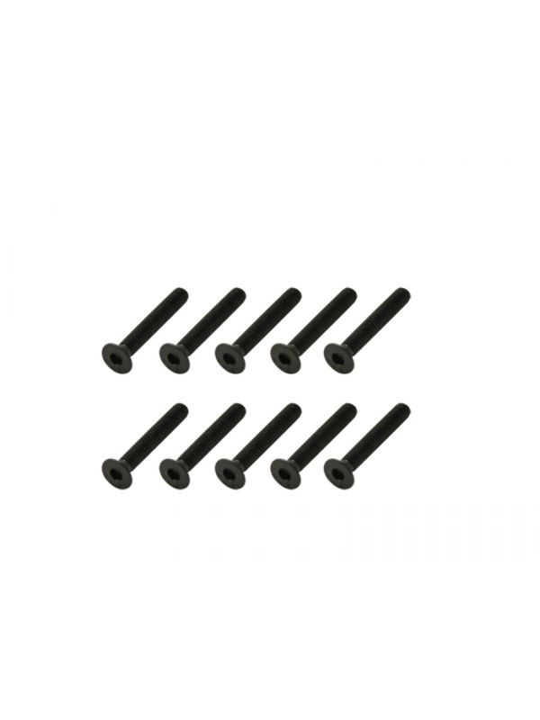 Screw allen countersunk M3x18 (10)