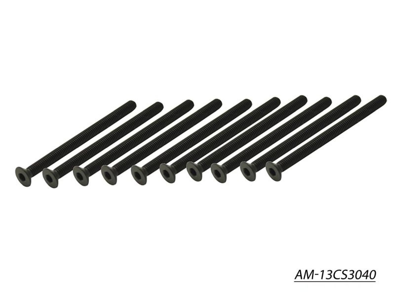 Screw allen countersunk M3x40 (10)