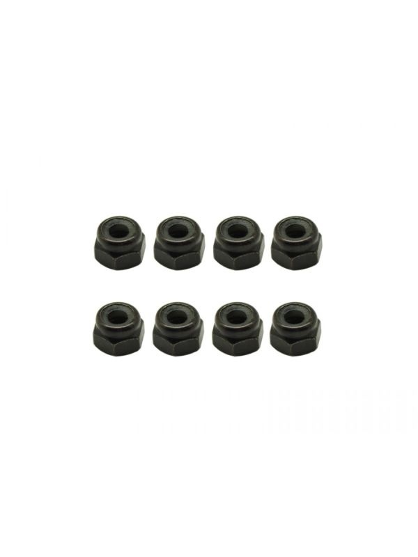 Nylon Lock Nuts M3 (8)