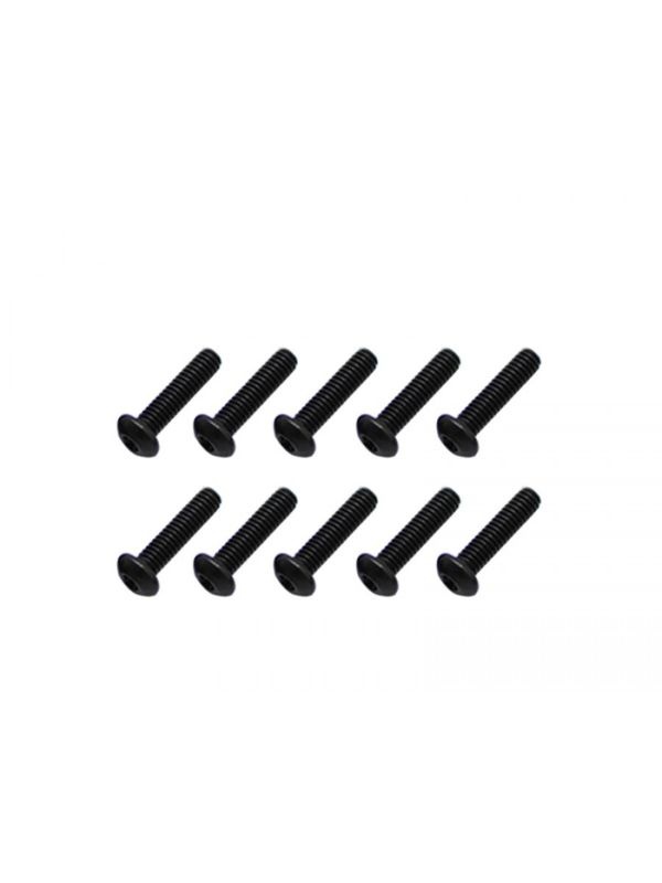 Screw allen roundhead M3x14 (10)