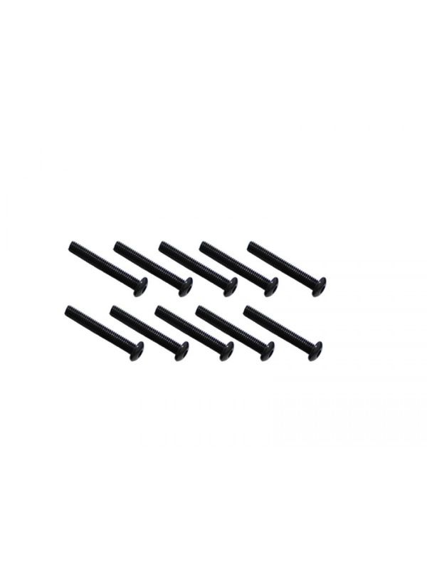 Screw allen roundhead M3x22 (10)