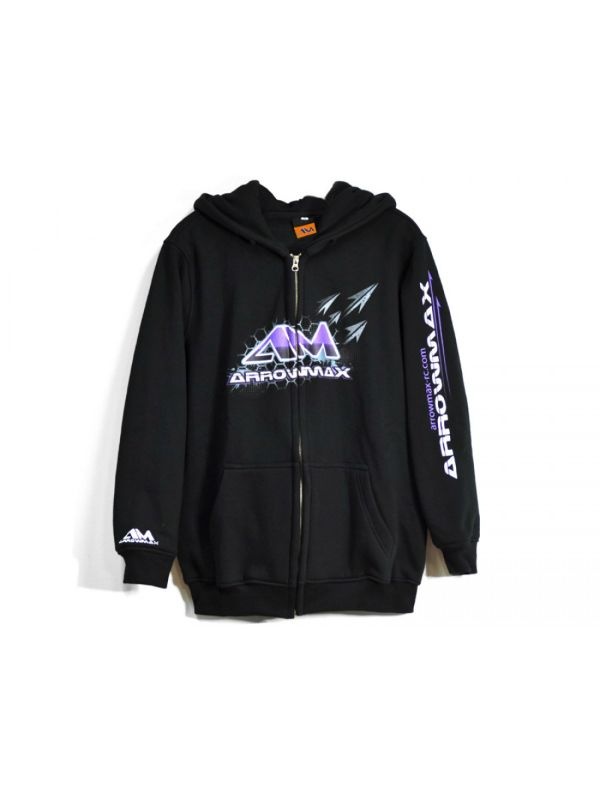 Arrowmax Sweater Hooded - Black  (XXXL)