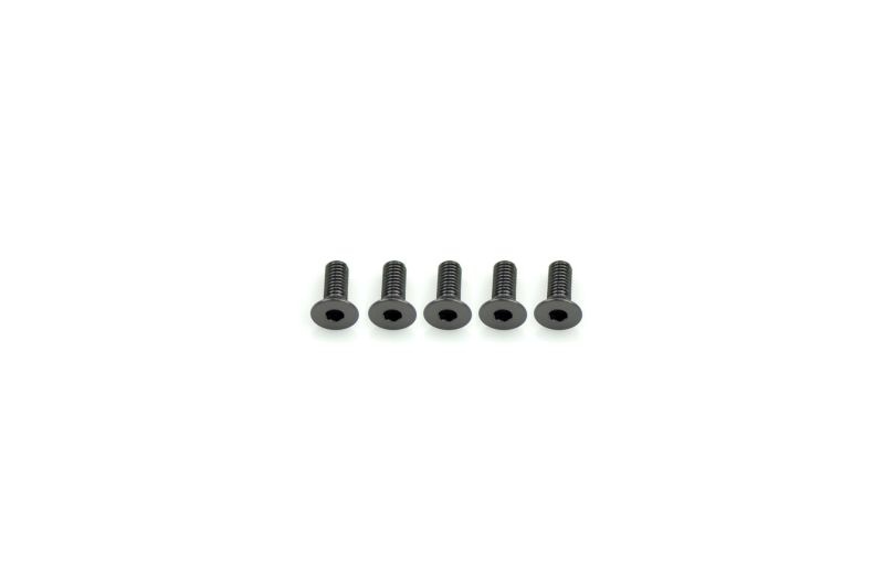 Alu Screw allen countersunk M3x8 Gray (7075) (5)