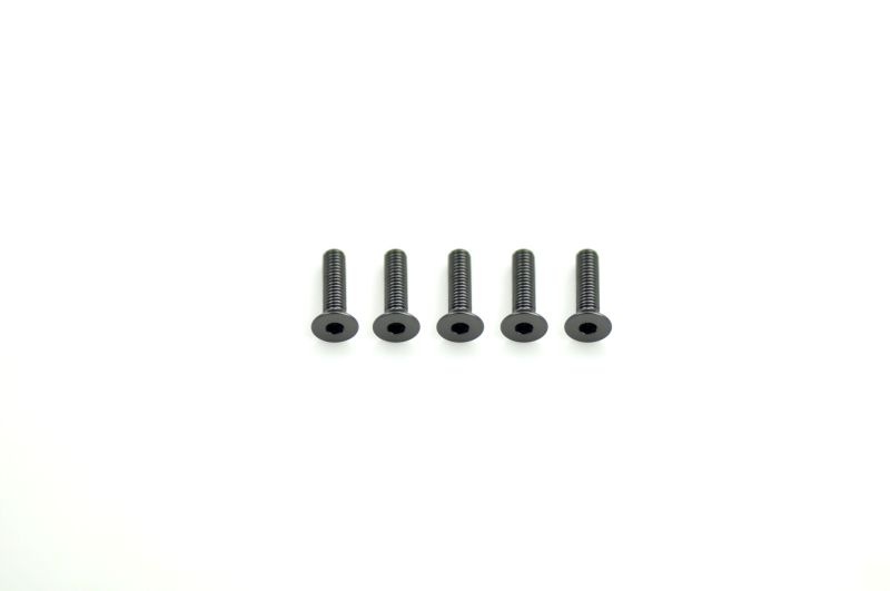 Alu Screw allen countersunk M3x12 Gray (7075) (5)