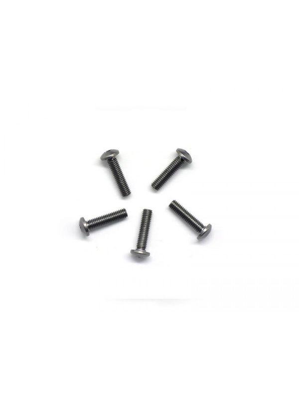 Alu Screw allen roundhead M3x12 Gray (7075) (5)