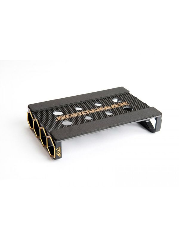Set-Up Frame For 1/12 & F1 Cars Black Golden