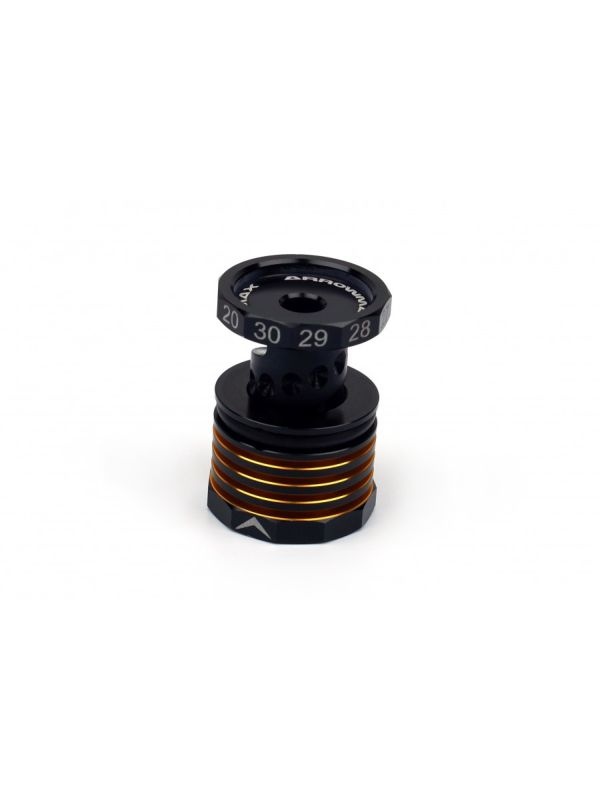 20-30mm Adjustable Ride Height Gauge Black Golden