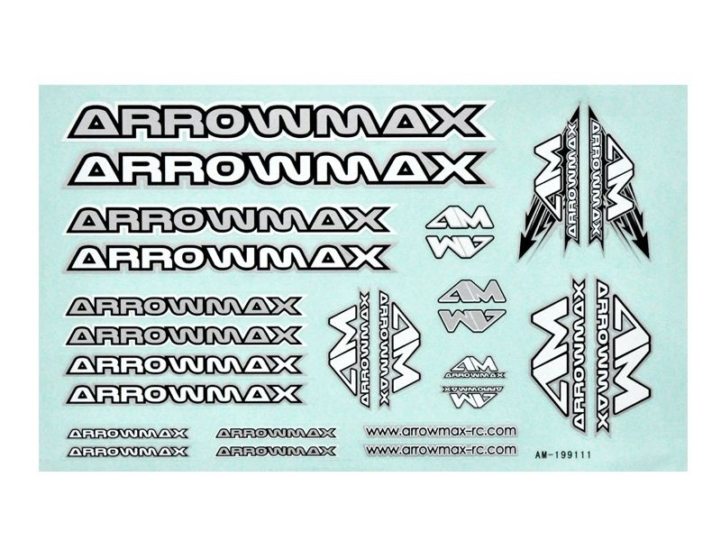 AM Decal ( 14 x 21 cm) Silver