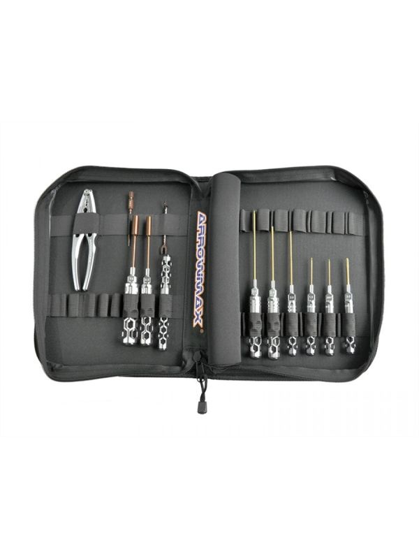 AM Honeycomb Toolset For 1/10 Offroad (12Pcs) With Tools Bag