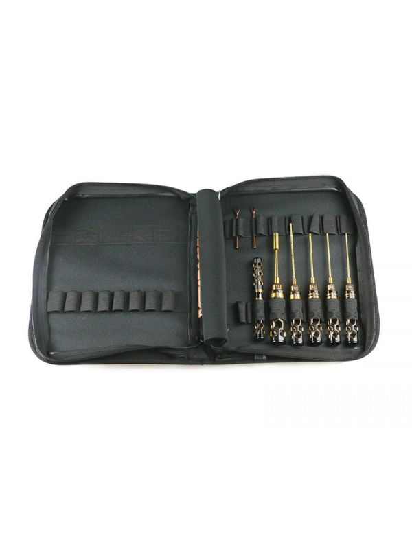 AM Toolset For 1/10 Electric Touring Cars (8pcs) With Tools