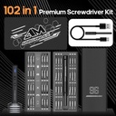 AM-199811-B SES Mini Electric Screwdriver (96+4) Black