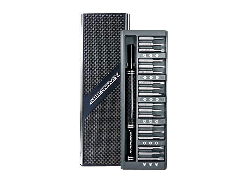 Arrowmax AM Premium Precision Screwdriver Set With Alu Case