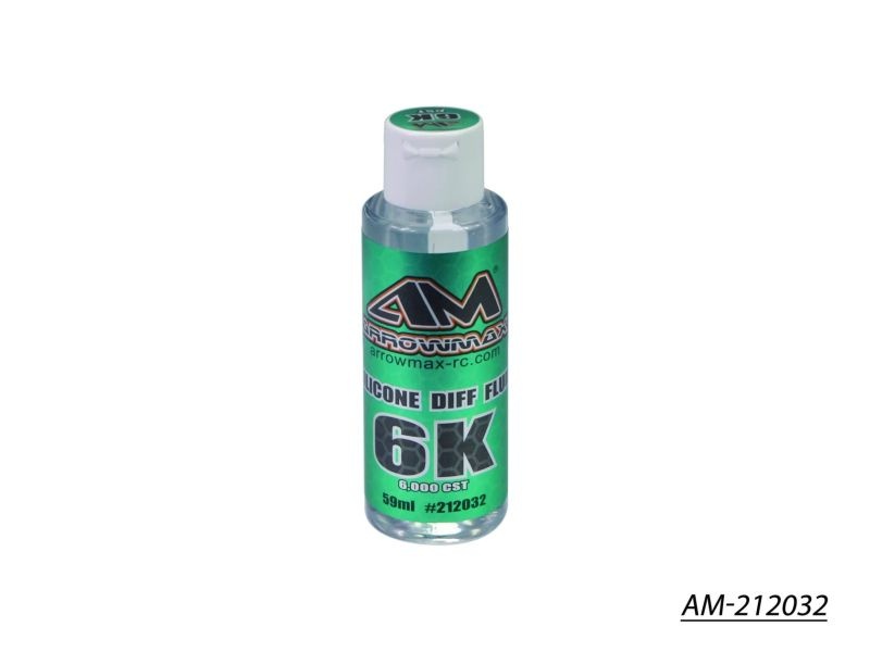 Silicone Diff Fluid 59ml 6.000cst