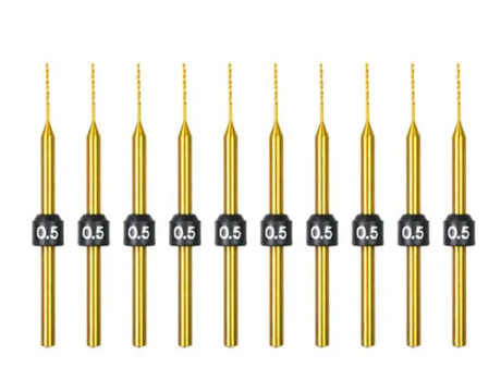 0.5mm -10 Pcs HSS Drill Bits (2.35mm)