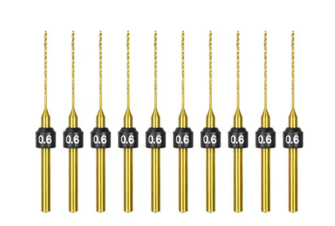 0.6mm -10 Pcs HSS Drill Bits (2.35mm)