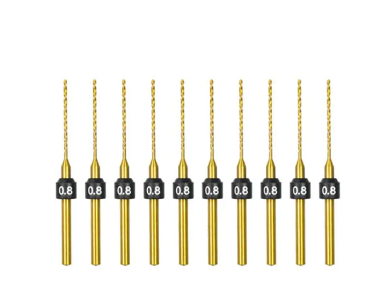 0.8mm -10 Pcs HSS Drill Bits (2.35mm)