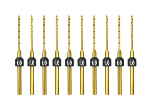 1.0mm -10 Pcs HSS Drill Bits (2.35mm)
