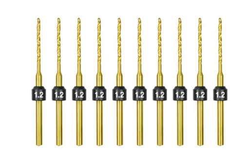 1.2mm -10 Pcs HSS Drill Bits (2.35mm)