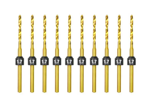1.7mm -10 Pcs HSS Drill Bits (2.35mm)