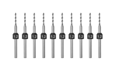 1.2mm -10 Pcs PCB Shank Tungsten Carbide Micro Drill Bits Se