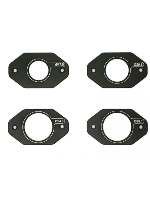 Wheel Piercer Plate For 1/32 Mini 4WD (Black)