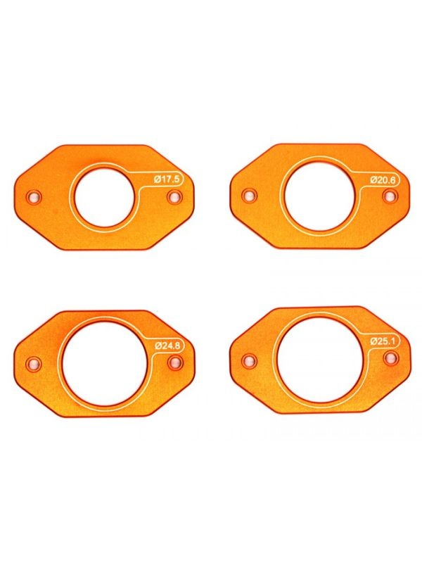 Wheel Piercer Plate For 1/32 Mini 4WD (Orange)
